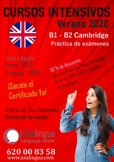Curso de verano Certificados Cambridge