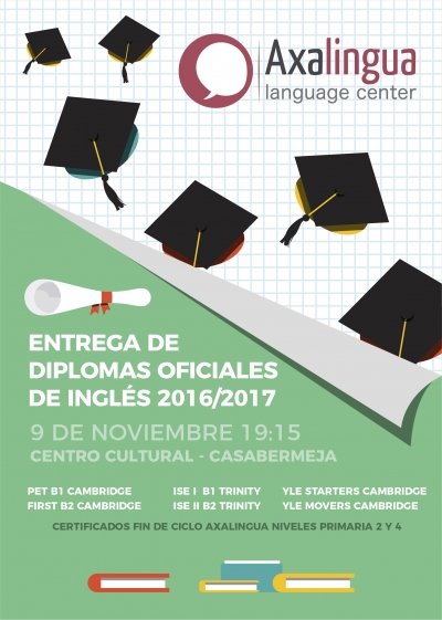 Entrega de diplomas en Casabermeja